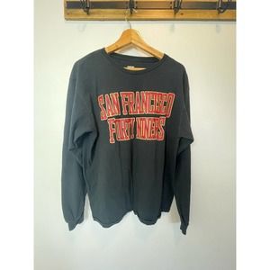 San Francisco Forty Niners | long sleeve graphic Tee | Large